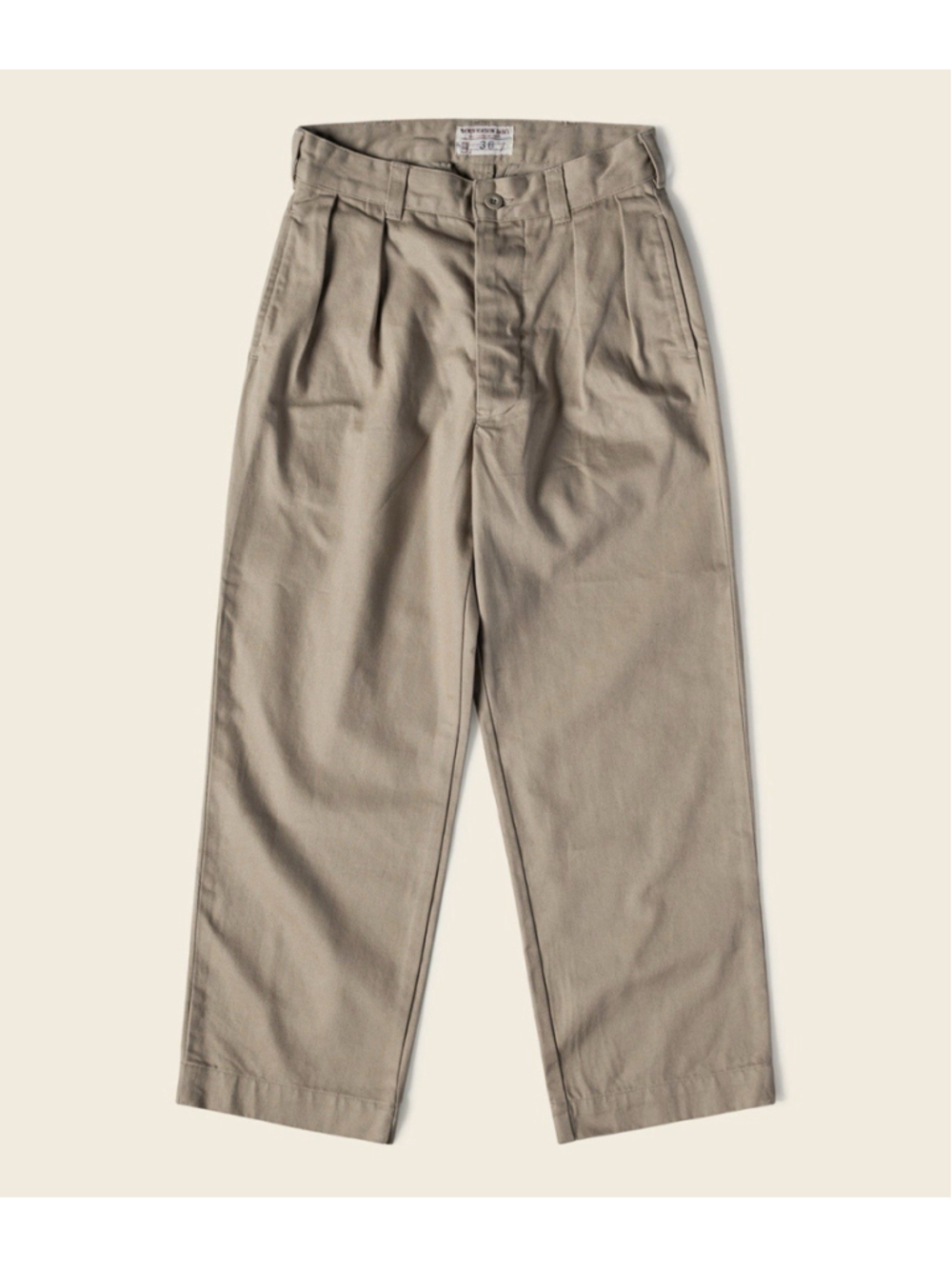 Bronson French Army M-52 Chino Pants Non Stock 32x28 USA SHIP